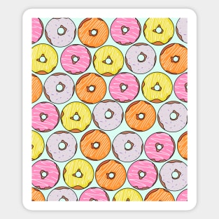 Colourful Donuts Sticker